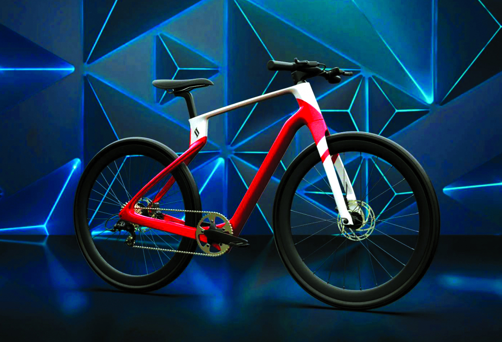 Chiếc xe đạp làm từ sợi carbon nặng chỉ hơn 1kg