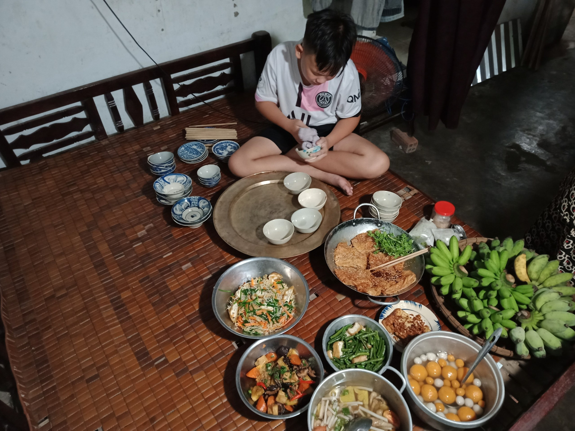 Anh thích không khí quây quần ấm cúng trong những dịp này. 