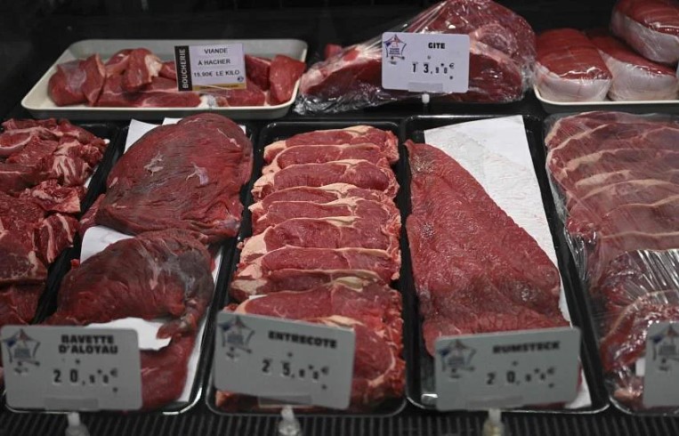 Thịt ngựa thường rẻ hơn thịt bò và từ lâu đã là một phần trong chế độ ăn kiêng ở các nước châu Âu. ẢNH: AFP