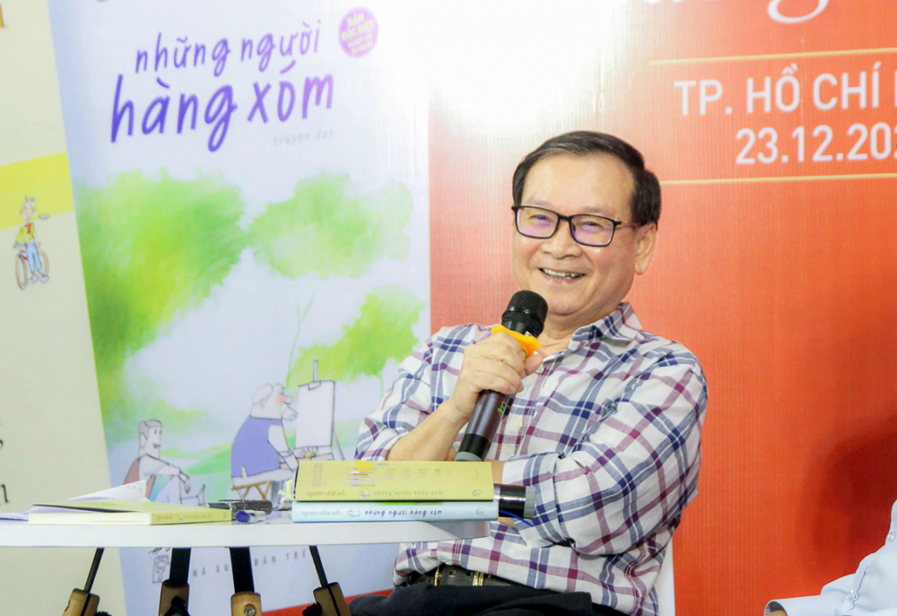 Nhà văn Nguyễn Nhật Ánh đã có “cuộc làm mới” trang viết của mình với tác phẩm Những người hàng xóm