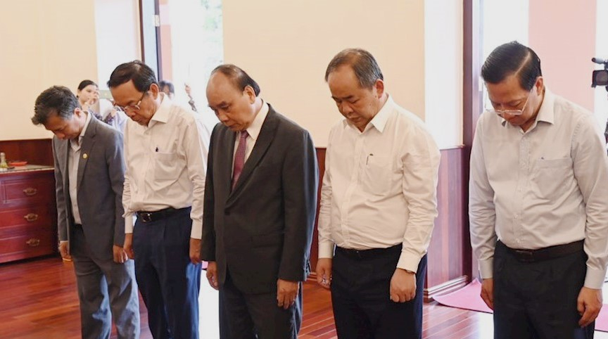Chủ tịch nước Nguyễn Xuân Phúc và các lãnh đạo Đảng, Nhà nước