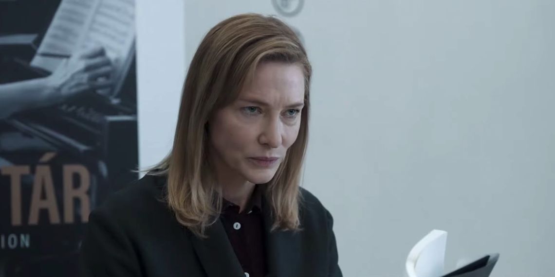 Cate Blanchett đoạt giải với vai diễn trong phim Tar nhưng không có mặt nhận giải vì kẹt quay phim