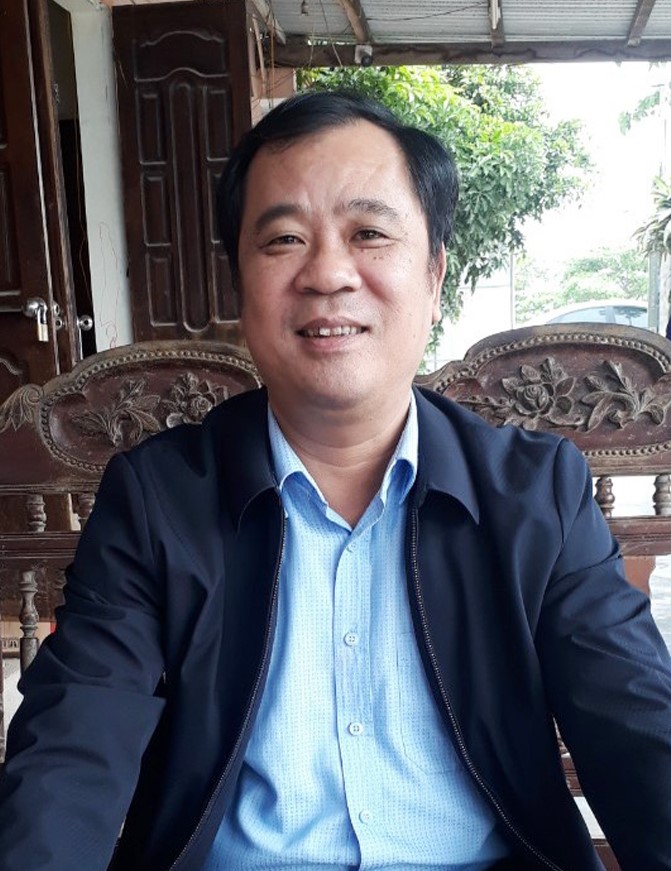 Thầy Hồ Tuấn Anh - Hiệu trưởng Trường THCS Quỳnh Phương