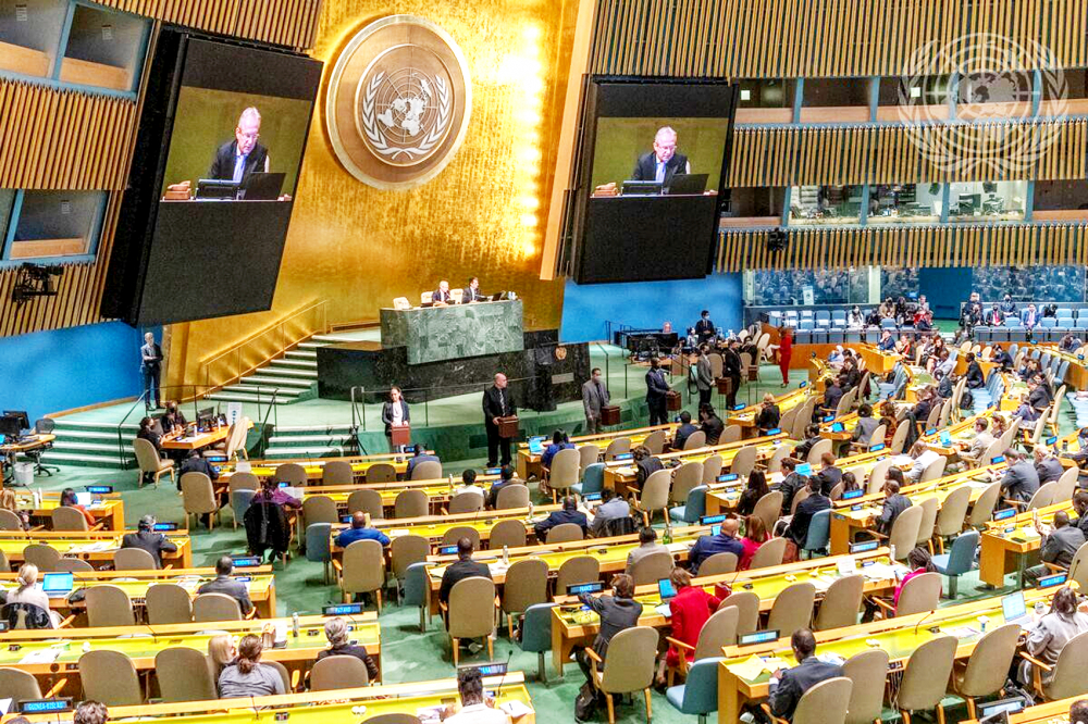 Toàn cảnh phiên họp bầu ra 14 thành viên Hội đồng Nhân quyền Liên hiệp quốc nhiệm kỳ 2023-2025 tại trụ sở Liên hiệp quốc ở New York, Mỹ - Nguồn ảnh: Liên hiệp quốc