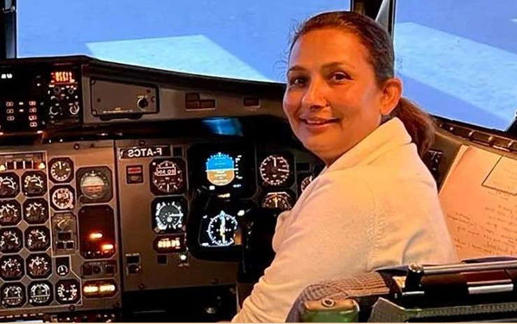 Cô Anju Khatiwada, người có chồng phi công thiệt mạng trong một vụ tai nạn máy bay năm 2006, là phi công phụ trên chuyến bay của Yeti Airlines bị rơi hôm Chủ nhật