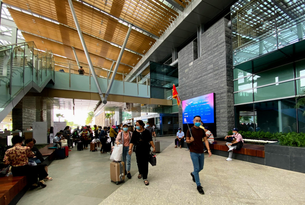 Nhiều DN du lịch, lữ hành tại Quảng Ninh đã sẵn sàng đón khách Trung Quốc trở lại. (Trong ảnh: Sân bay Vân Đồn tỉnh Quảng Ninh. Ảnh: Quốc Thái).