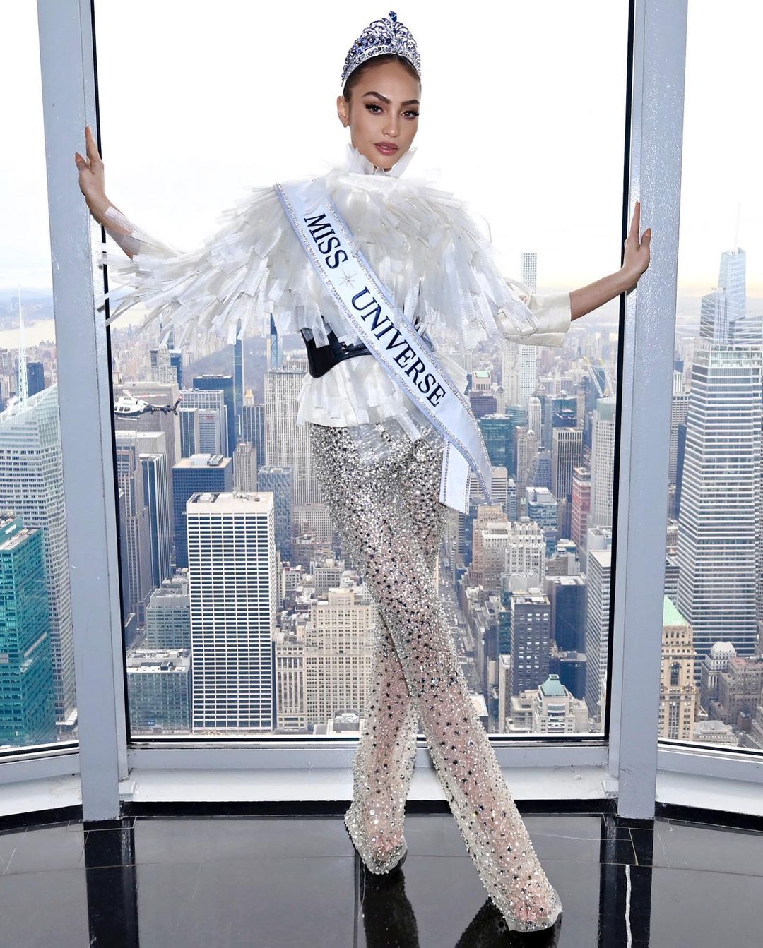 Trong buổi trả lời phỏng vấn gần đây, Hoa hậu Hoàn vũ 2022  R'Bonney Gabriel 