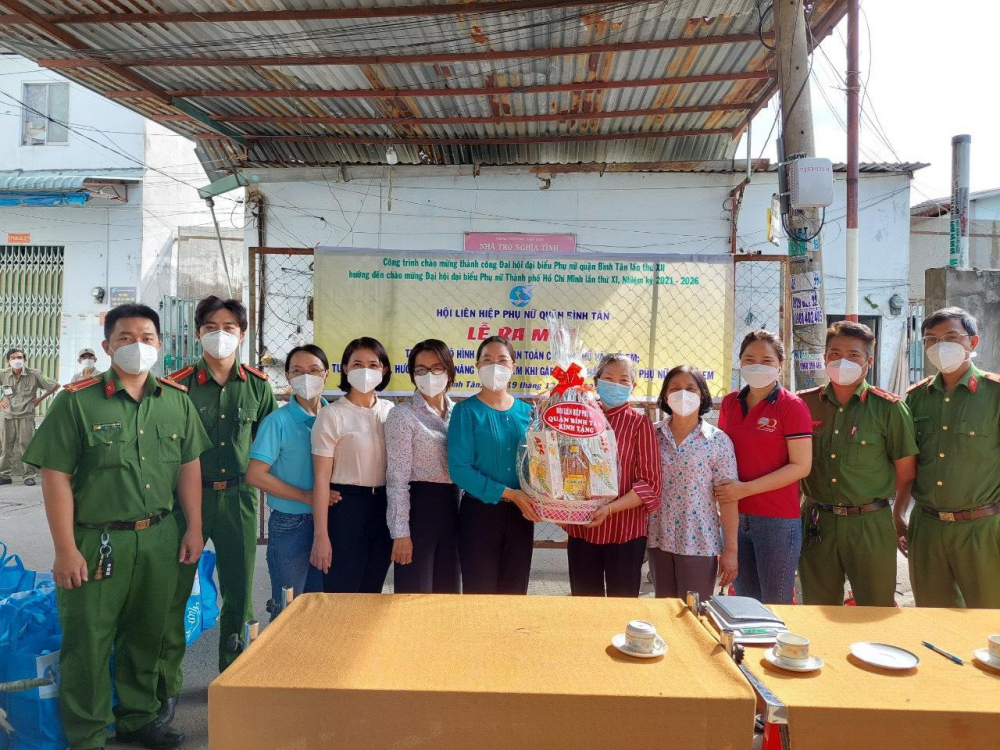 Hội LHPN quận Bình Tân ra mắt mô hình nhà trọ an toàn cho phụ nữ và trẻ em