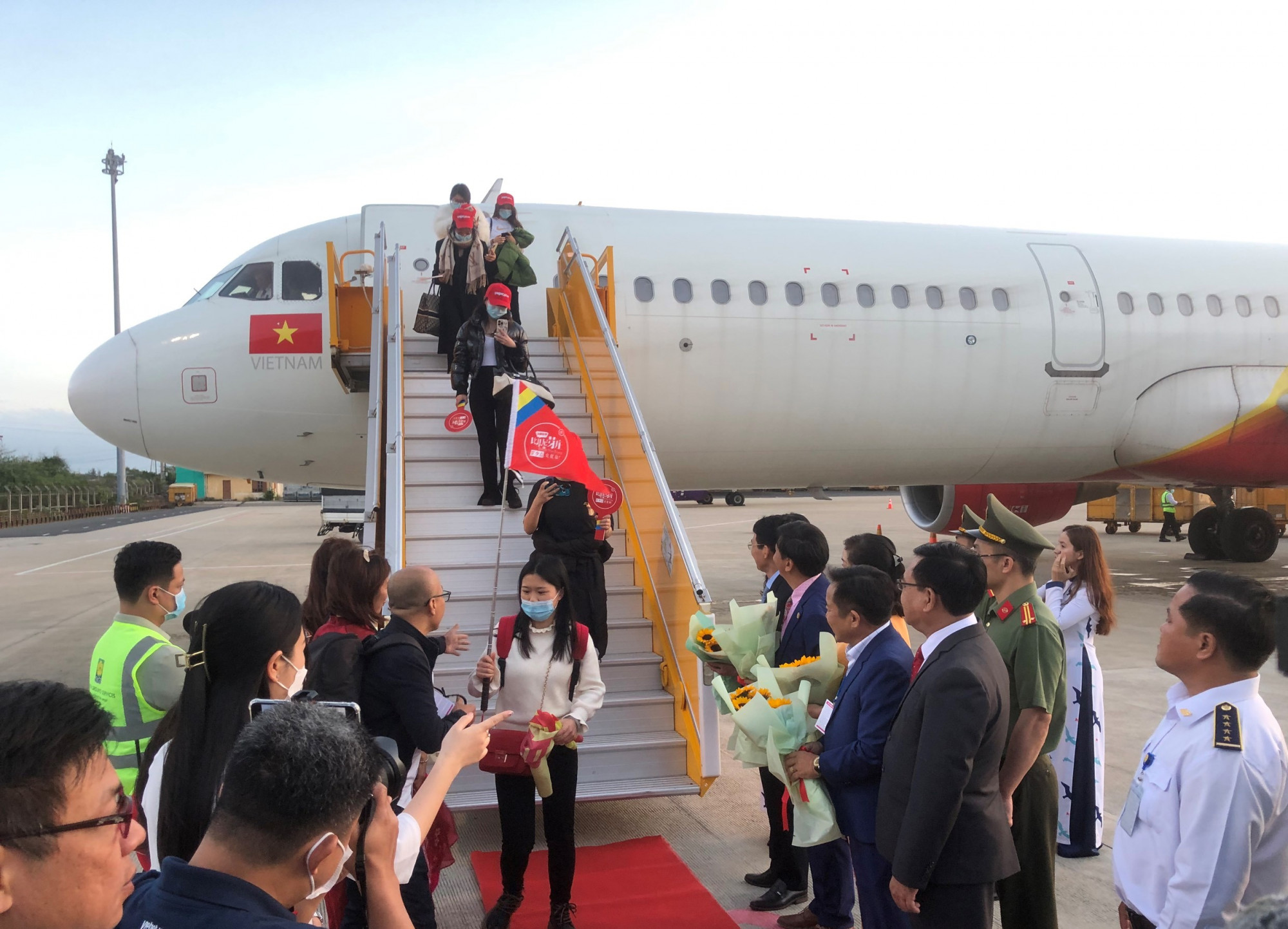 Những du khách quốc tế đến Khánh Hòa trong dịp đầu năm mới