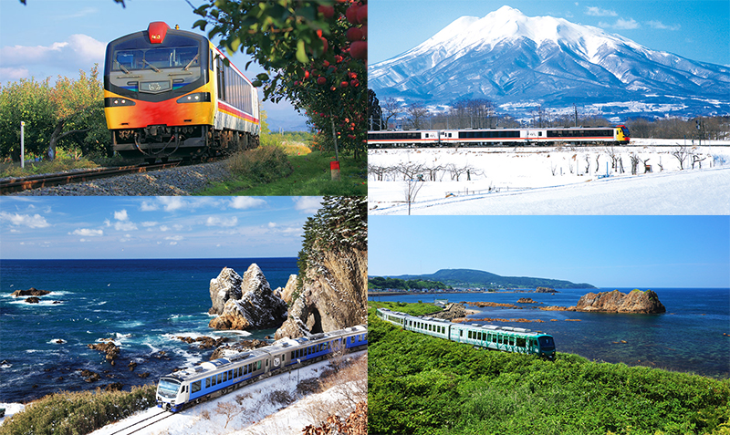 Không chỉ là một phương tiện di chuyển, Resort Shirakami giống như một chuyến hành trình du lịch thu nhỏ đầy thú vị cho bất kỳ du khách nào, với khung cảnh tương phản theo mùa vào những thời điểm khác nhau trong năm. Mùa xuân, hạ, thu và đông, các mùa ở Tohoku có thể được cảm nhận rất rõ ràng và việc đến thăm cùng một địa điểm vào các mùa khác nhau có thể mang lại trải nghiệm rất khác biệt.