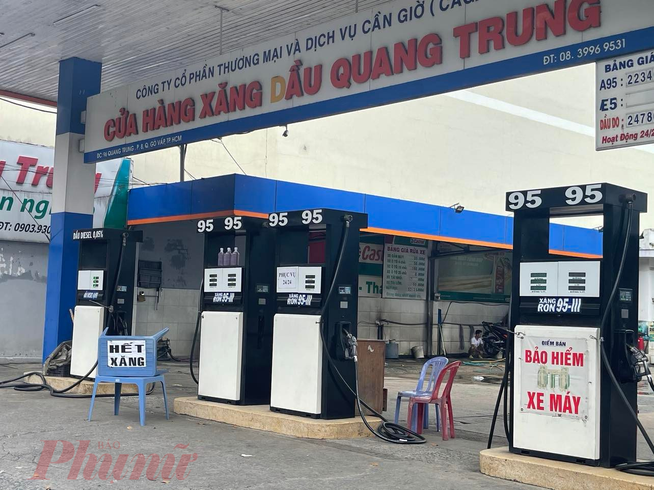 8 cửa hàng tại TPHCM tạm hết xăng dầu