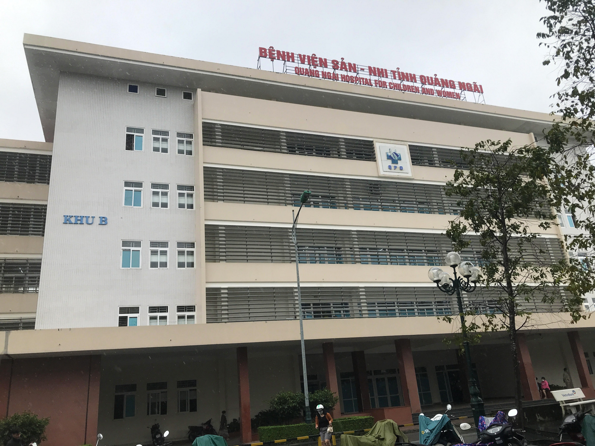 Bệnh viện sản nhi Quảng Ngãi - ảnh Thanh Vạn