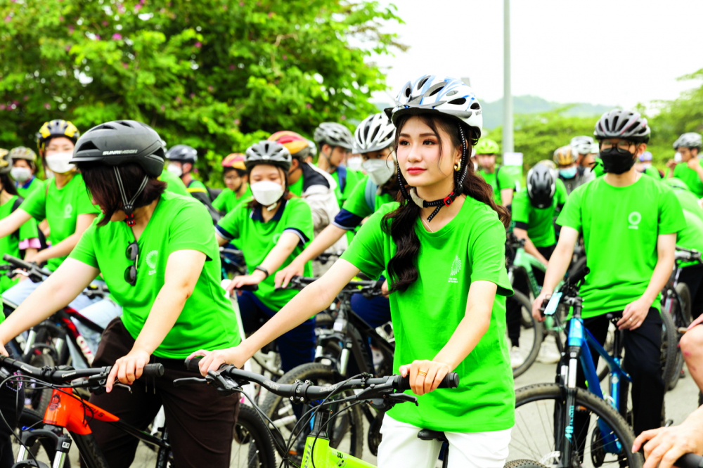 Tham gia chương trình Đạp xe vì môi trường