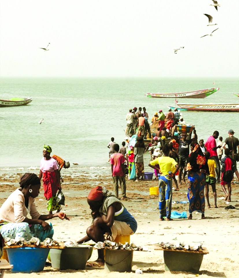 Đến làng chài Tanji, du khách sẽ  được hòa mình vào nhịp sống  của khu chợ cá sôi động nhất vùng - ẢNH: Access Bank Gambia  ACCESS GAMBIA