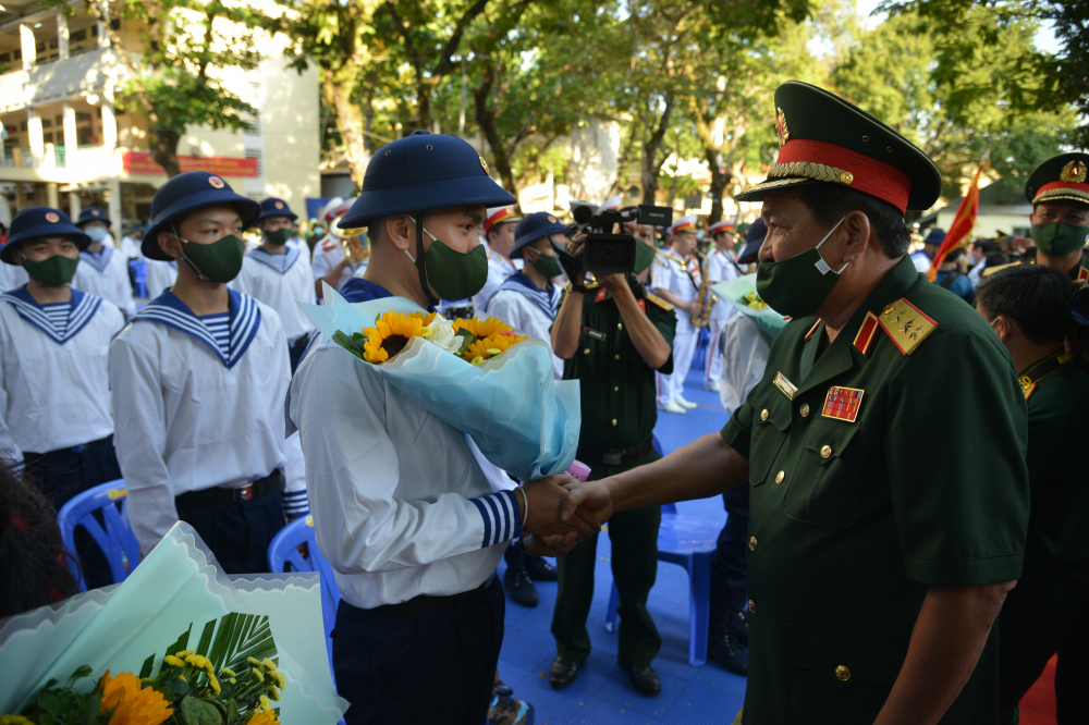 Tính đến hiện tại, công tác chuẩn bị cho lễ giao quân tại TPHCM diễn ra ngày 8/2 đã hoàn tất