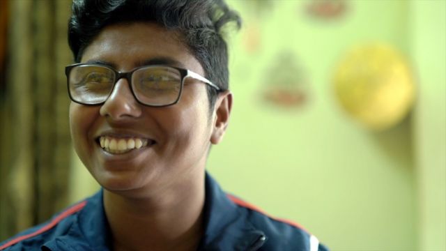 Cô Poulami cho rằng, chính phủ Ấn Độ cần quan tâm nhiều hơn đến bóng đá nữ để những tài năng trẻ có cơ hội được tỏa sáng - Ảnh: Sandip Roy/BBC 