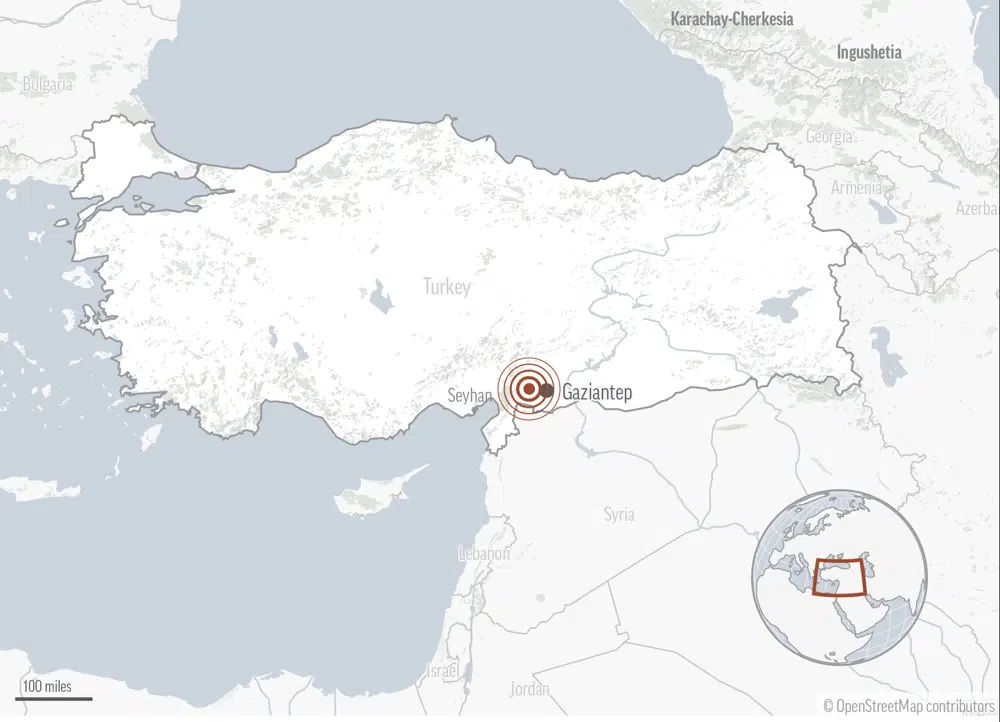 Một trận động đất mạnh 7,8 độ richter đã làm rung chuyển miền trung Thổ Nhĩ Kỳ vào sáng sớm thứ Hai 6/2 và theo sau là một cơn dư chấn mạnh