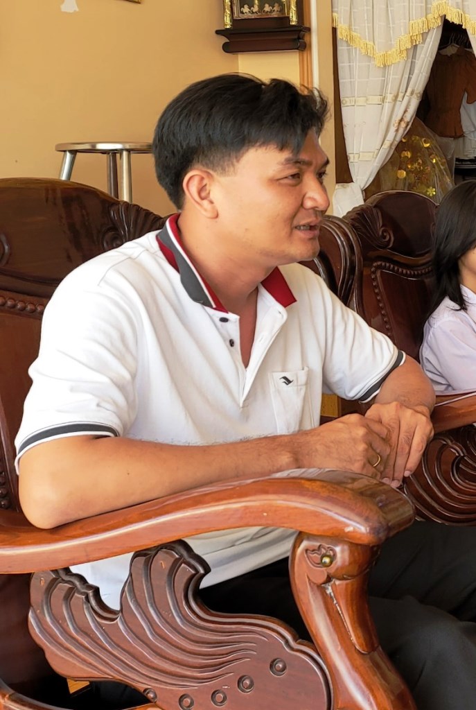 Anh Lê Văn Ngon (cha của em Ph - người bị bạn học đánh nhiều lần), đề nghị ngành chức năng sớm xử lý vụ việc và có biện pháp bảo vệ an toàn trong trường học 