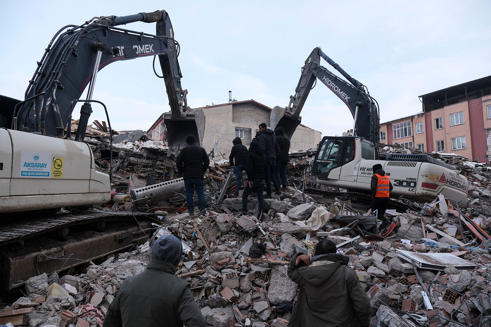 Khủng cảnh hoang tàn ở Thổ Nhĩ Kỳ sau động đất.