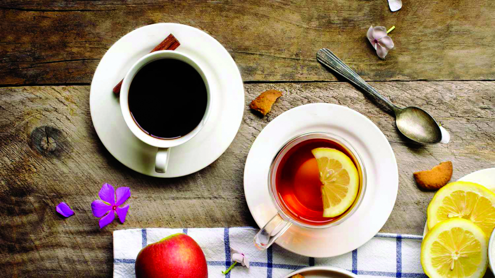 Nên hạn chế dùng trà và cà phê nếu muốn có làn da đẹp - ẢNH: INTERNET