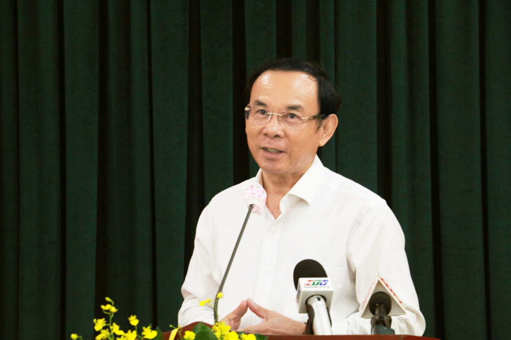 Ông Nguyễn Văn Nên - Ủy viên Bộ Chính trị, Bí thư Thành ủy TPHCM 