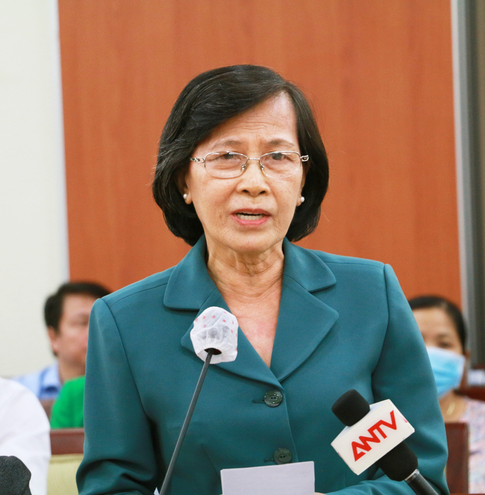 Bà Phạm Phương Thảo - nguyên Phó bí thư Thành ủy, nguyên Chủ tịch HĐND TPHCM 