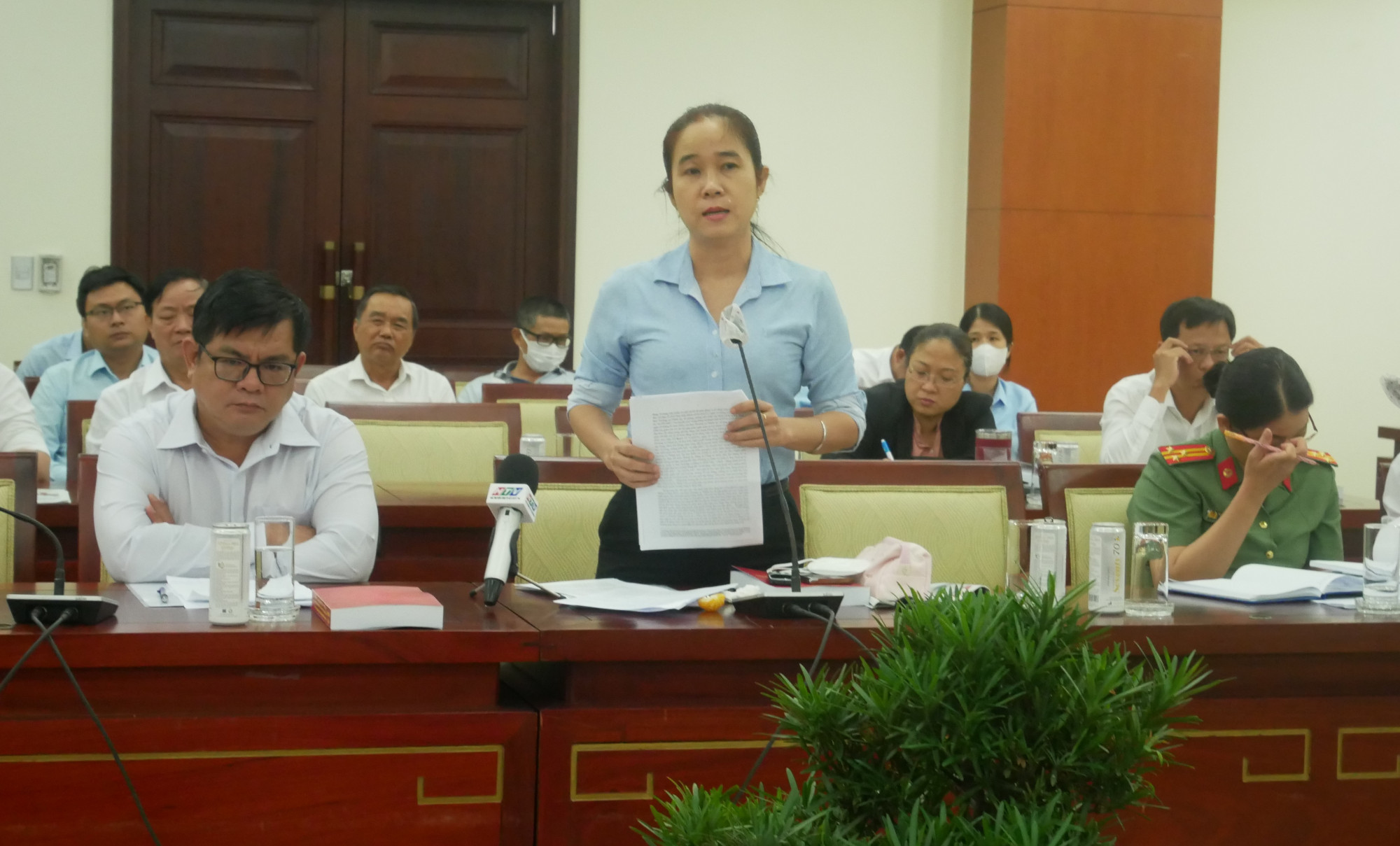 Lê Thị Hờ Rin - Phó chủ nhiệm Ủy ban Kiểm tra Thành ủy TPHCM