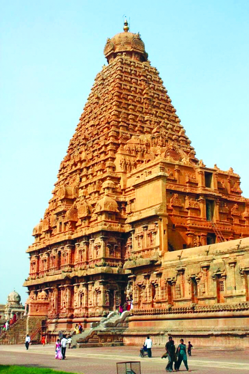 Đền Brihadisvara ở Thanjavur trên 1.000 năm tuổi - Ảnh: The Decor Journal IndiaẢNH: THE DECOR JOURNAL INDIA
