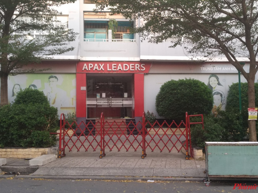 Hầu hết trung tâm Anh ngữ Apax Leaders tại TPHCM đã đóng cửa