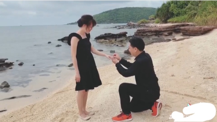 Quang cầu hôn Nữ Như đầy bất ngờ ở đảo Nam Du (Ảnh nhân vật cung cấp)