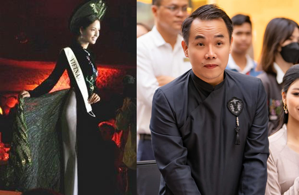 NTK Việt Hùng sẽ giới thiệu 1 BST áo dài lấy cảm hứng từ hình ảnh chim công tại Lễ hội Áo dài TPHCM 2023