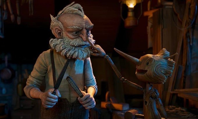 Tình cha con nhiều rạn nứt giữa Geppetto và Pinocchio