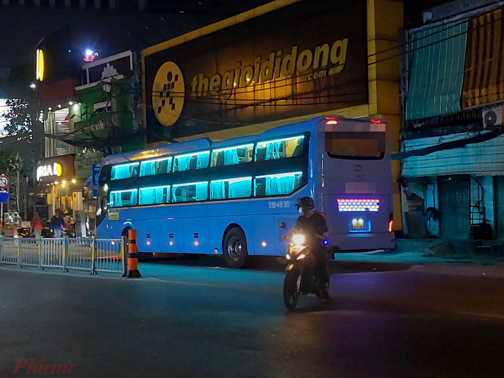 Nhà xe T.B. đón trả khách tại hẻm 602 đường Điện Biên Phủ, phường 22, quận Bình Thạnh
