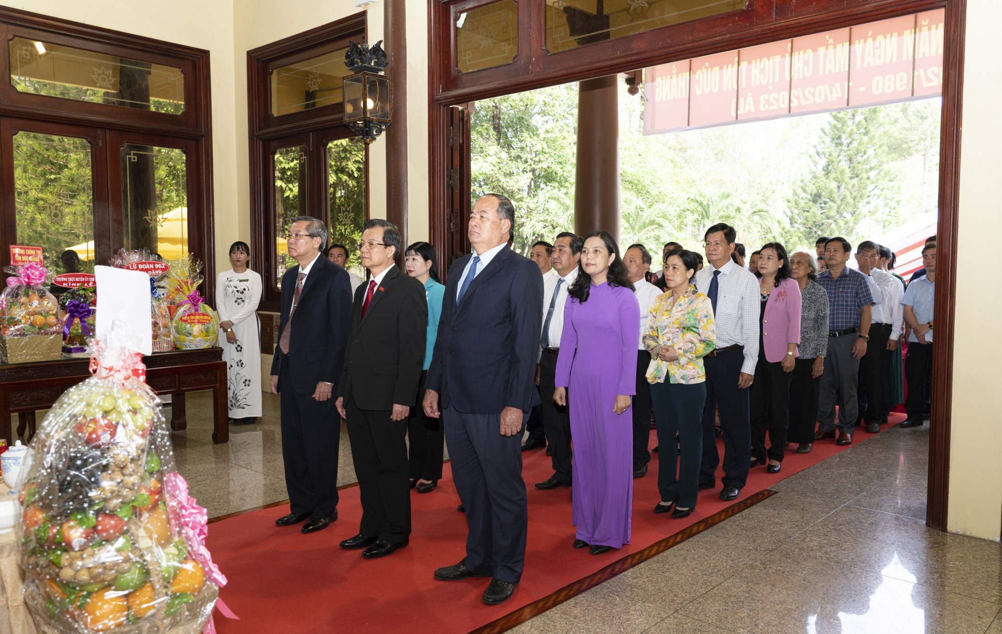 Tỉnh An Giang tổ chức lễ tưởng niệm 43 năm ngày mất của Chủ tịch Tôn Đức Thắng
