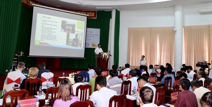 chương trình “Ngày công nghệ trái cây sáng tạo”,