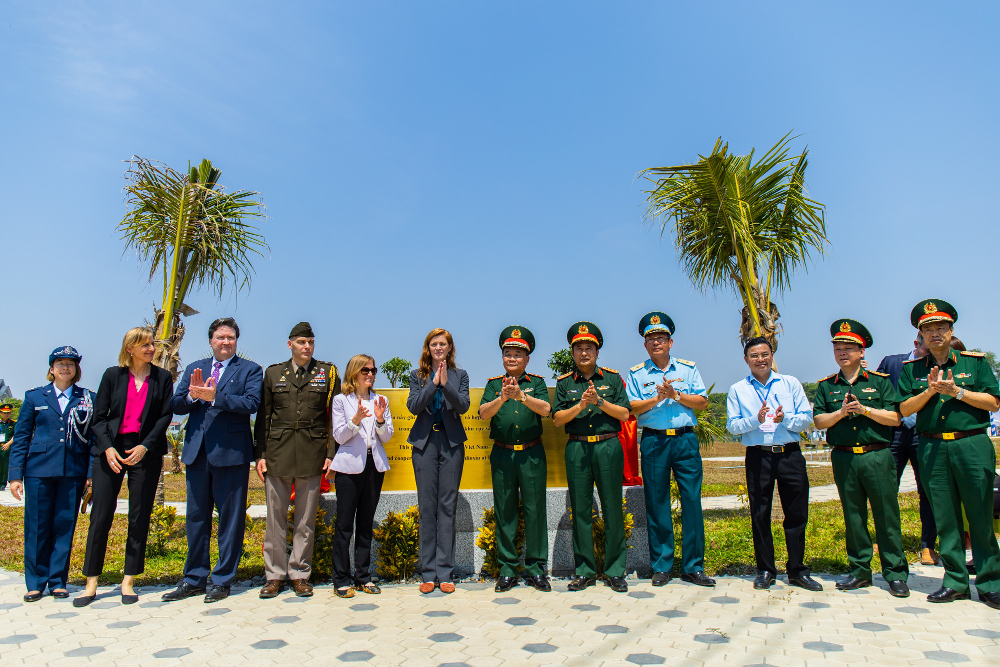 Hình ảnh tại lễ công bố ngày 7/3 tại sân bay Biên Hòa. Ảnh: TLS