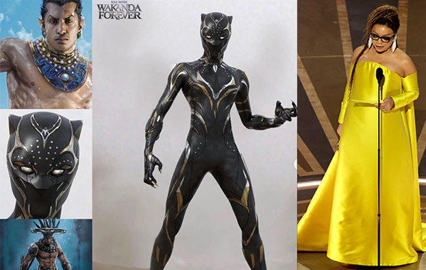 Ruth Carter trên sân khấu Oscar và một số tạo hình cho nhân vật trên phim Black panther: Wakanda forever
