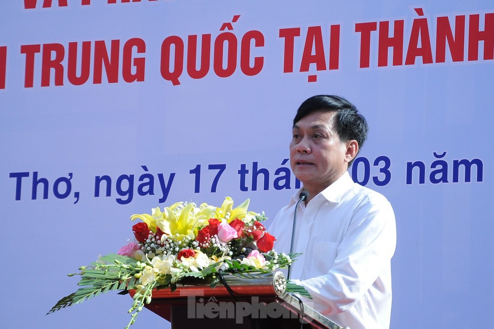 Phó Chủ tịch UBND TP Cần Thơ Nguyễn Ngọc Hè phát biểu tại buổi lễ