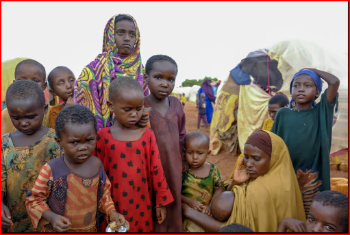 Trẻ em đói khát, suy dinh dưỡng ở Somalia