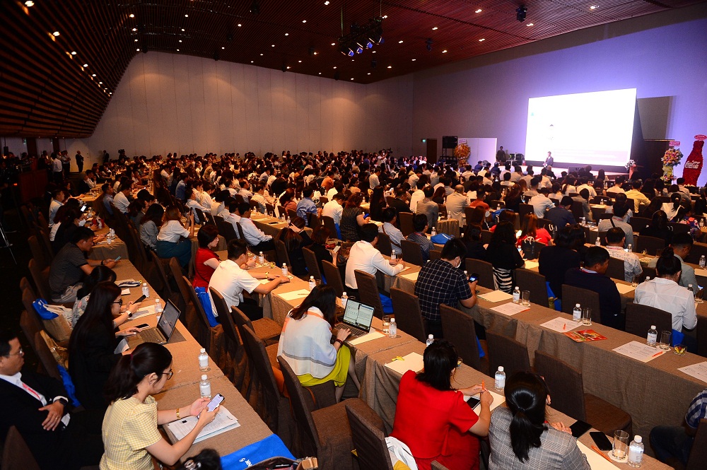 Hội nghị Nhà cung cấp Saigon Co.op được tổ chức quy mô lớn - Ảnh: Quang Định