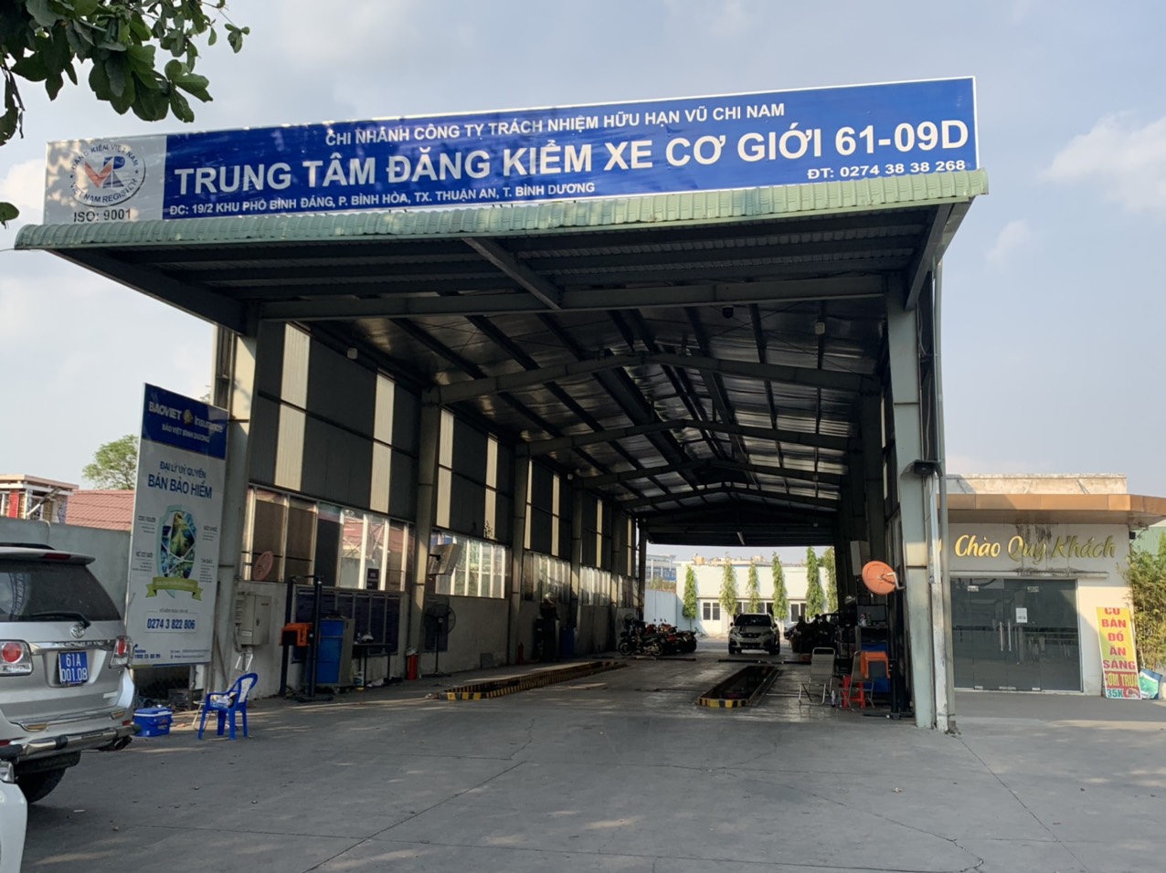 Trung tâm đăng kiểm xe cơ giới 61-09D