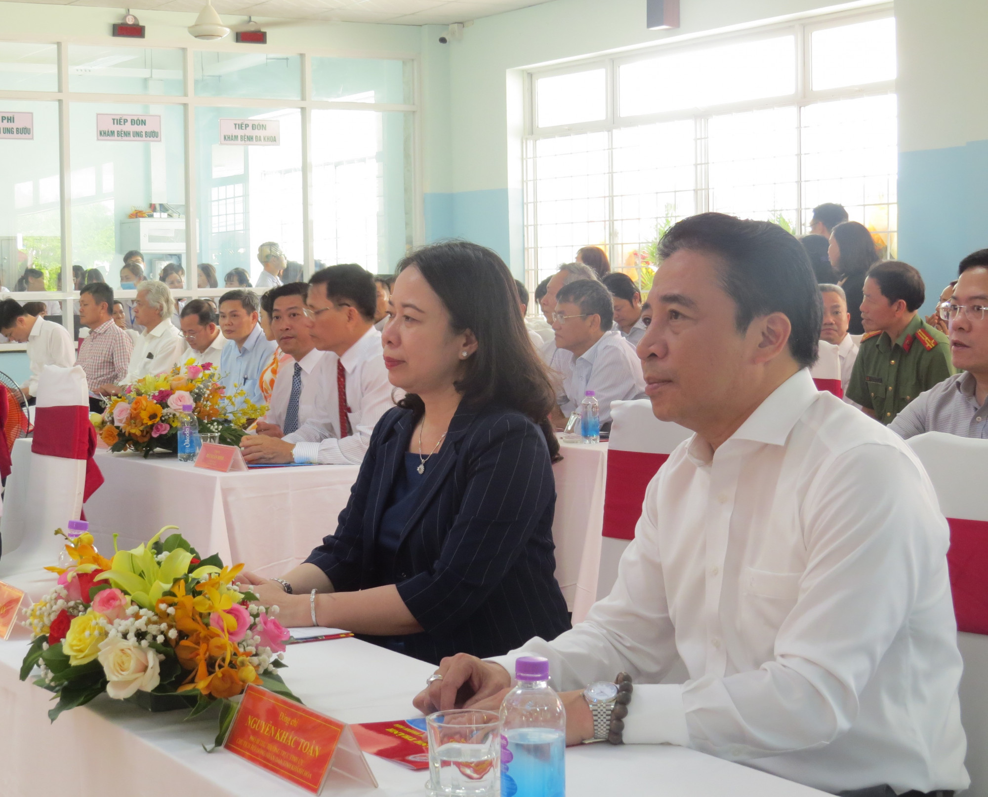 Phó Chủ tịch nước Võ Thị Ánh Xuân cùng lãnh đạo tỉnh Khánh Hòa tham dự lễ khánh thành bệnh viện