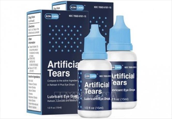 Ấn Độ thuốc nhỏ mắt Artificial Tears của công ty Global Pharma Healthcare đều đạt chuẩn