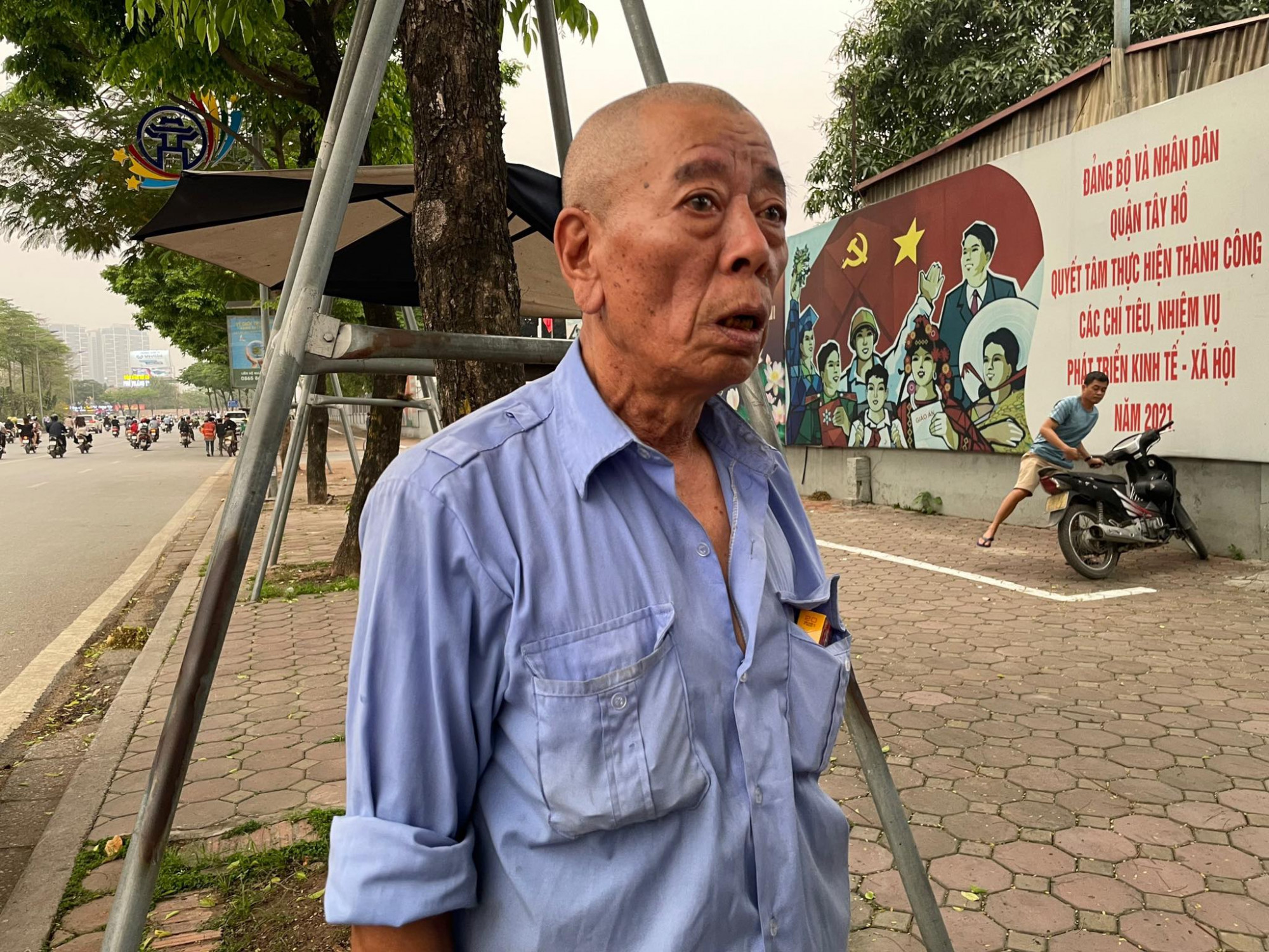 Ông Nguyễn Chiến Thắng kể lại diễn biến vụ tai nạn.