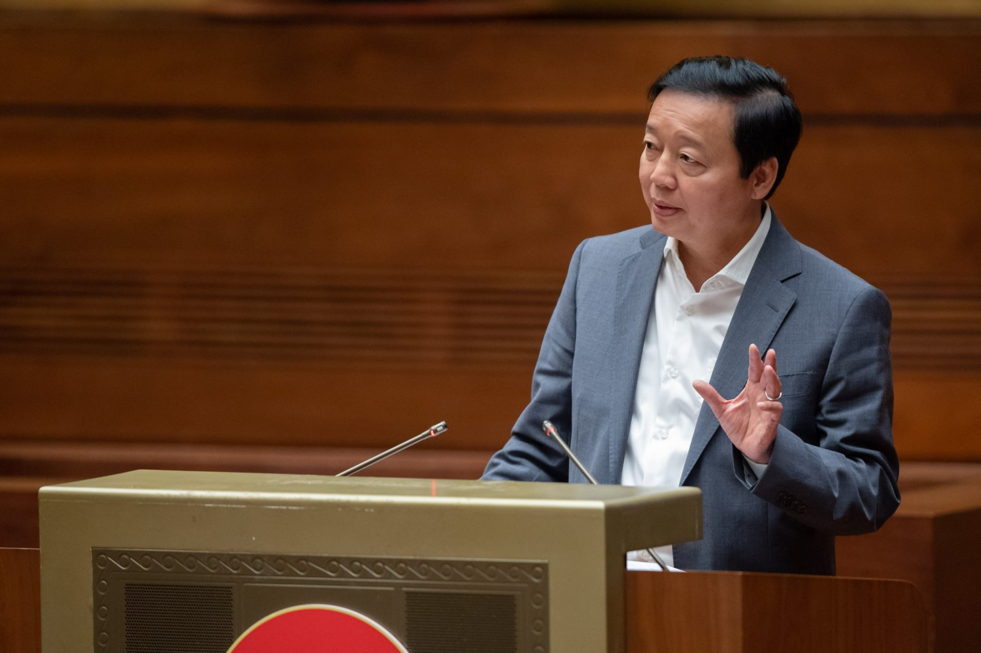 Phó thủ tướng Trần Hồng Hà làm rõ một số vấn đề được ĐBQH quan tâm về dự thảo Luật đất đai (sửa đổi)