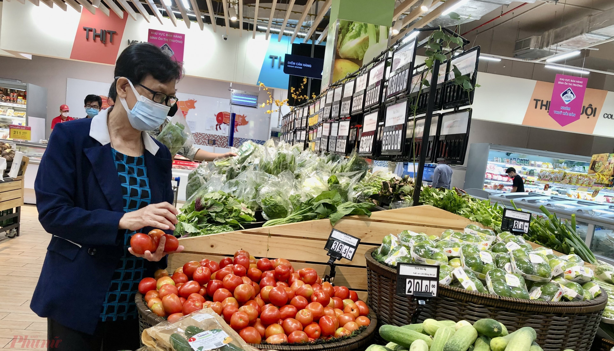 Nhóm hàng rau, củ, quả biến động liên tục nên tiêu chí xét giá BOTT đối với nhóm hàng này là “ổn định và có khả năng dẫn dắt thị trường” - Ảnh: Nguyễn Cẩm