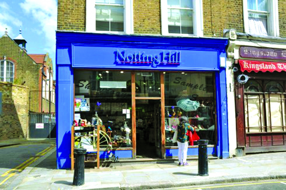 Bối cảnh quay cửa hàng sách của William nằm trên phố Portobello ở London