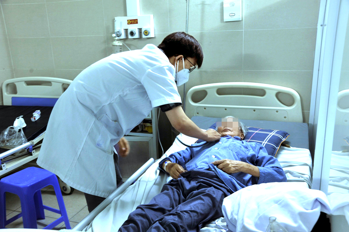 Bệnh nhân COVID-19 điều trị tại Bệnh viện Thanh Nhàn (Hà Nội)