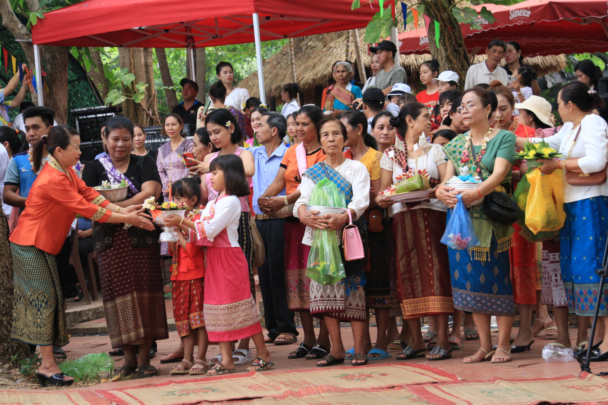 huyện Buôn Đôn có 107 hộ gia đình, với 398 khẩu là người Việt gốc Lào, tập trung chủ yếu ở xã Krông Na. 