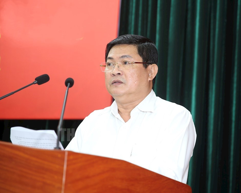 ông Huỳnh Cách Mạng - Phó trưởng ban Thường trực Ban Tổ chức Thành ủy